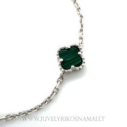 Sidabrinė apyrankė "Keturlapis dobilas"