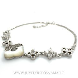 Sidabrinė apyrankė "Keturlapis dobilas"