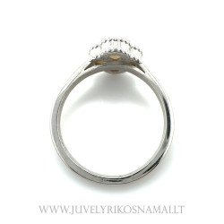 Sidabrinis žiedas Keturlapis dobilas