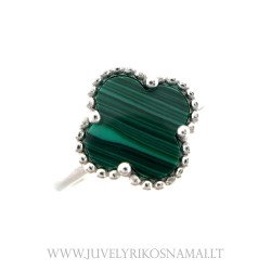 Sidabrinis žiedas Keturlapis dobilas