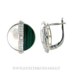 Sidabriniai auskarai su...