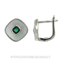 Sidabriniai auskarai su...