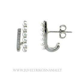 Half Hoop sidabriniai...