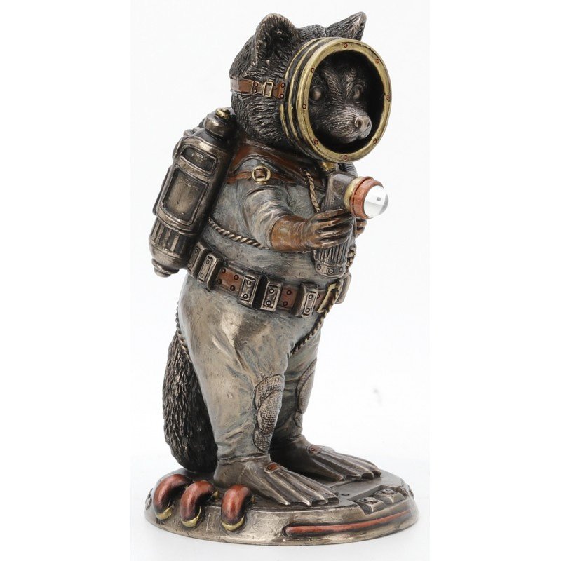 Meškėnas naras – kadetas. Steampunk Veronese suvenyras