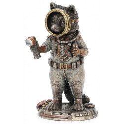 Meškėnas naras – kadetas. Steampunk Veronese suvenyras