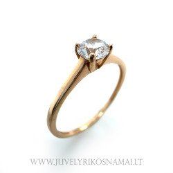 Klasikinis auksinis žiedas...