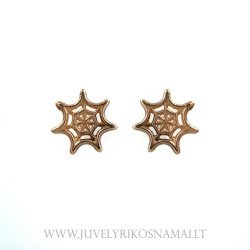 Auksiniai auskarai "Voratinklis" (vinukai)