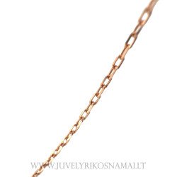 Raudono aukso grandinėlė 45 cm