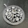 Sidabrinis pakabukas su swarovski kristalais