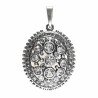 Sidabrinis pakabukas su swarovski kristalais