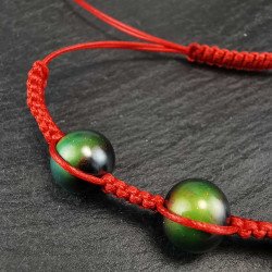 Nuotaikos raudono siūlo apyrankė