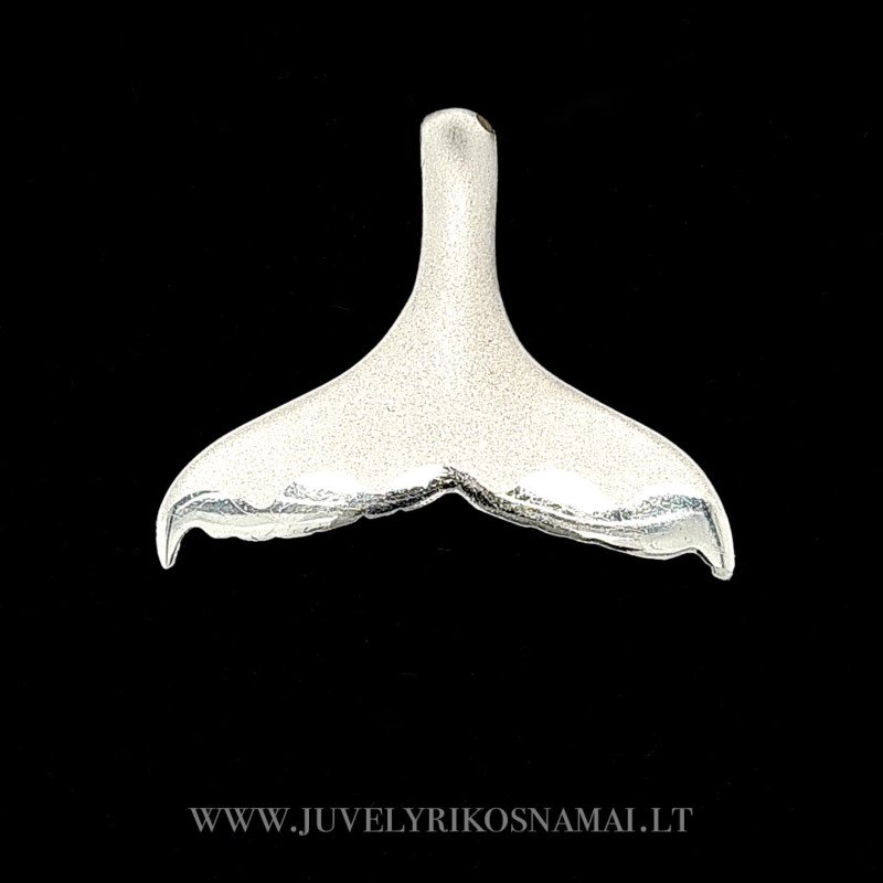 Sidabrinis pakabukas "Delfino uodega" Sidabrinis pakabukas "Delfino uodega"