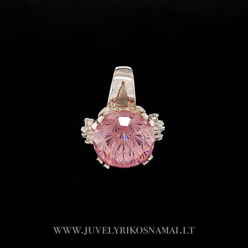 Sidabrinis pakabukas su cirkoniu