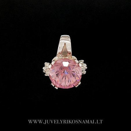 Sidabrinis pakabukas su cirkoniu