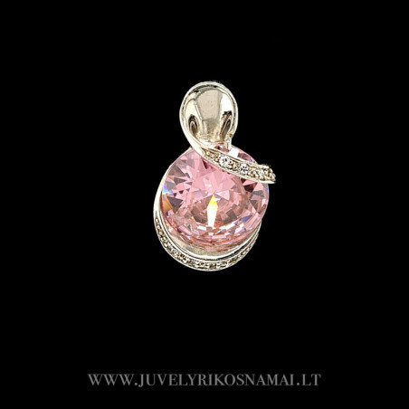 Sidabrinis pakabukas su cirkoniu