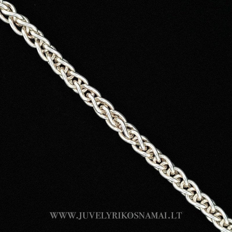 Sidabrinė apyrankė 19 cm Sidabrinė apyrankė 19 cm