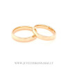 Raudono aukso vestuviniai žiedai