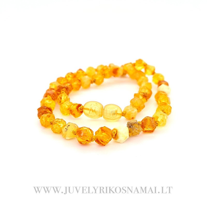 Vaikiški Baltijos gintaro karoliai 32,5 cm Vaikiški Baltijos gintaro karoliai 32,5 cm
