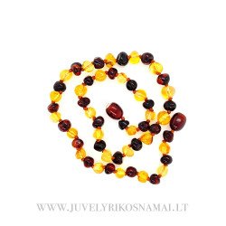 Vaikiški Baltijos gintaro karoliai 32,5 cm