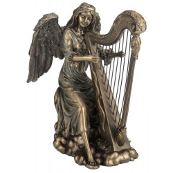 Angelas su arfa. Veronese statulėlė