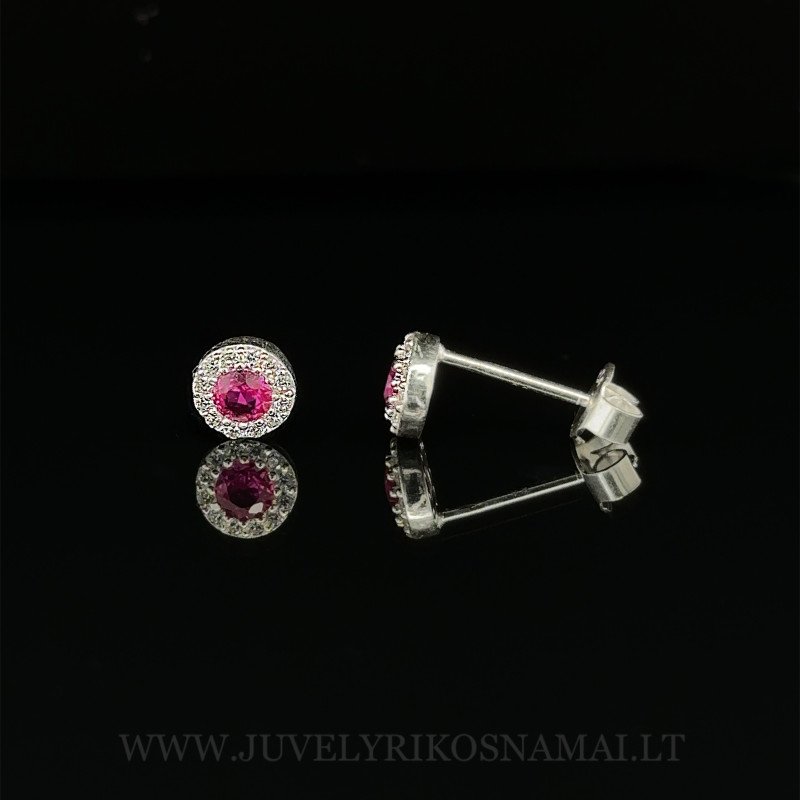 Sidabriniai auskarai - vinukai su cirkoniu Sidabriniai auskarai - vinukai su cirkoniu