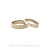 Natūralaus balto aukso vestuviniai žiedai